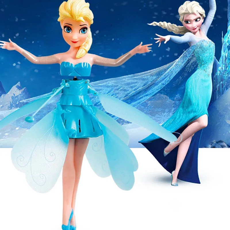 frozen Princess Elsa Fairy Magical Flying Suspended aircraft DISNEY Control Flying Dolls Toys frozen Princess Elsa Fairy Magical Flying Suspended aircraft DISNEY Control Flying Dolls Toys