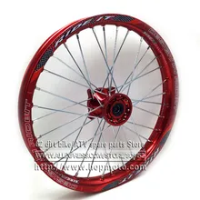 1,60x17 дюймов передние диски с ЧПУ ступица колеса из алюминиевого сплава 1,60x17 дюймов для KLX CRF KTM Kayo Apollo BSE Pit Dit велосипедные шины