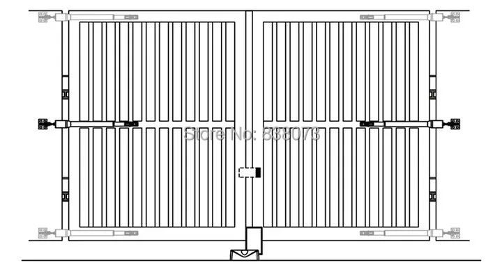 Automation Ahouse Gate Opener/ double swing gate openers/automation motor/ opener | Обустройство дома