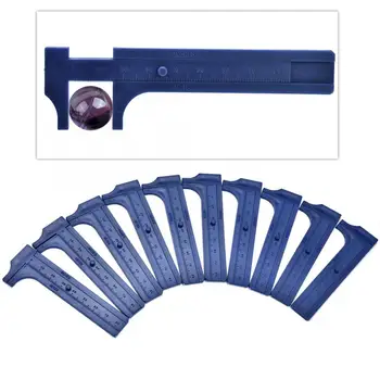 

Professional 10pcs 0-80mm Mini Plastic Calipers Walnut Bracelet Calipers Jewelry Measuring Making Processing Tool for Jeweler b
