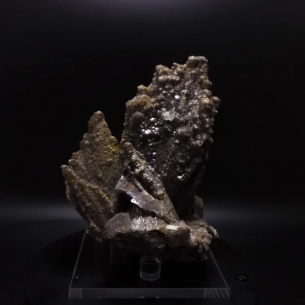 

1040g Natural stones and minerals brown Calcite quartz crystals RARE ORE UNIQUE Specimens CHINA