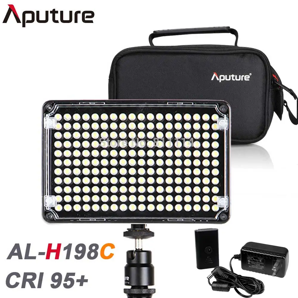 Prix pour Bi-couleur aputure amaran al-h198c led vidéo lumière 3200 k-5500 k couleur réglage de la température pour dv caméscope appareils photo reflex numériques Prix pour Bi-couleur aputure amaran al-h198c led vidéo lumière 3200 k-5500 k couleur réglage de la température pour dv caméscope appareils photo reflex numériques
