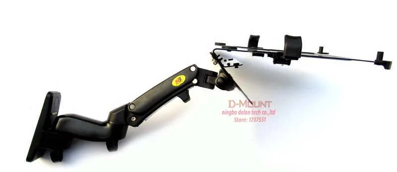 Mola de Gás Suporte de Alumínio Braço Duplo Portátil Wall Mounted Bracket 13 -27 Notebook Restractable Nb-f15t 1-6kg 75x75 100x100 - Image 3
