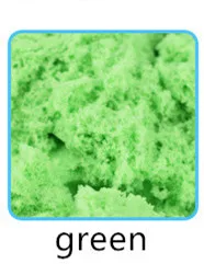 Навальный/дополнение упаковка динамический песок набор Полимерная глина удивительные Diy Пластилин Magic Play Do сухие пески Марс, Космический песок Полимерная глина - Цвет: Green 500G