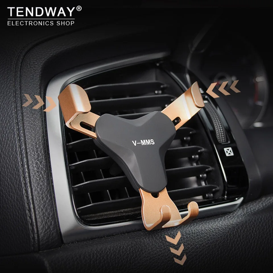 

Tendway Gravity Car Phone Holder 360 Degree Air Vent Cell Phone Stand Mount Universal Auto Gravity Mobile Phone Holder in Car