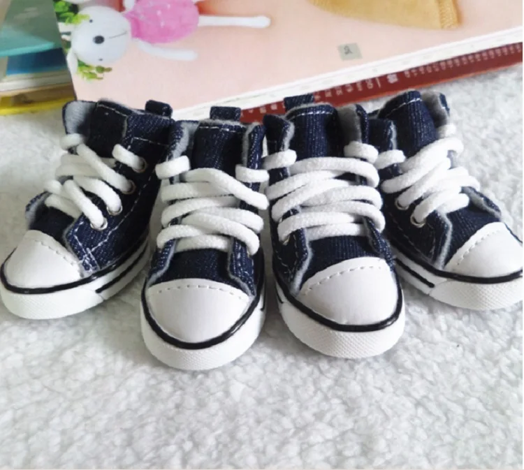 J9_New_Arrival_4pcs_lot_Blue_Puppy_Pet_Dog_Denim_Shoes_Sport_Casual_Anti_slip_Boots_Sneaker_Shoes_For_Chihuahua_1