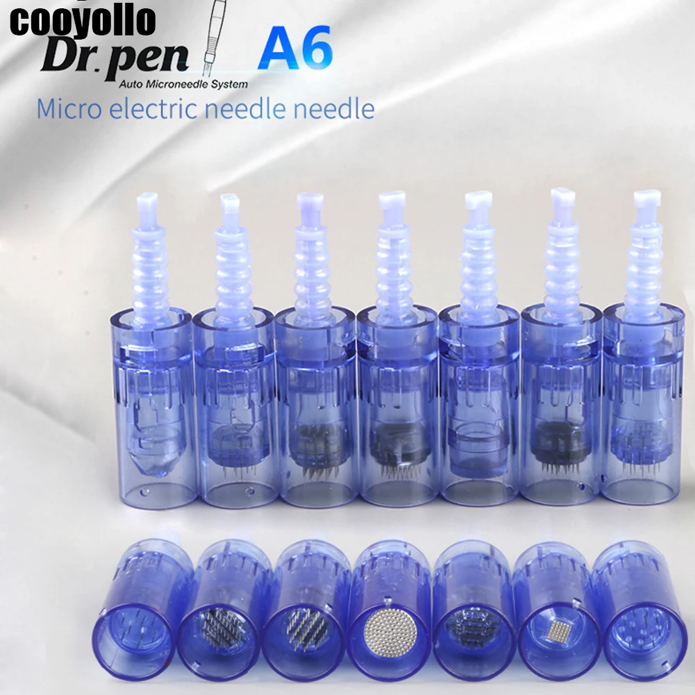 Профессиональный 10 шт одноразовый картридж для тату микроиглы Derma Dr. Pen A6