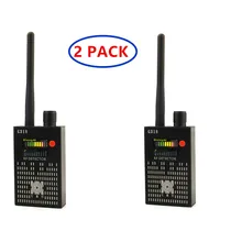 2 упаковки Анти-Шпион детектор камера GSM аудио ошибка искатель gps сигнал объектив RF трекер обнаружения беспроводной детектор 1-8000 МГц