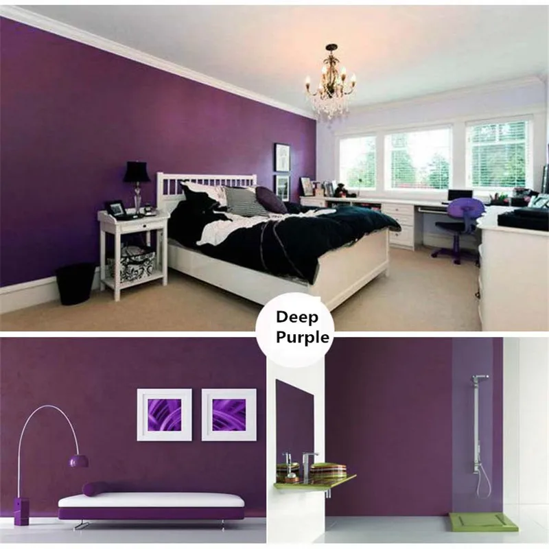 Modern 3d Wallpaper Living Room Wallpaper Pvc Pure Color