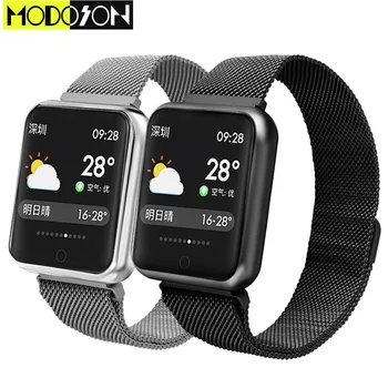 

MODOSON Smart Watch Bluetooth Smartwatch Bracelet Band P68 For Samsung Huawei Xiaomi ios Apple iphone 7 8 X XS MAX XR iwo Watch