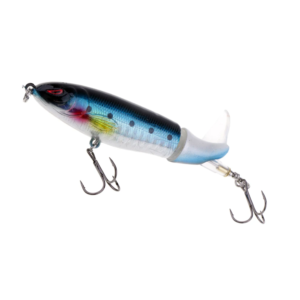1Pcs 13g 100mm Topwater Fishing Lure Floating Lure Big Hard Bait Hooks Carp Bass Fake Fishing Lure 