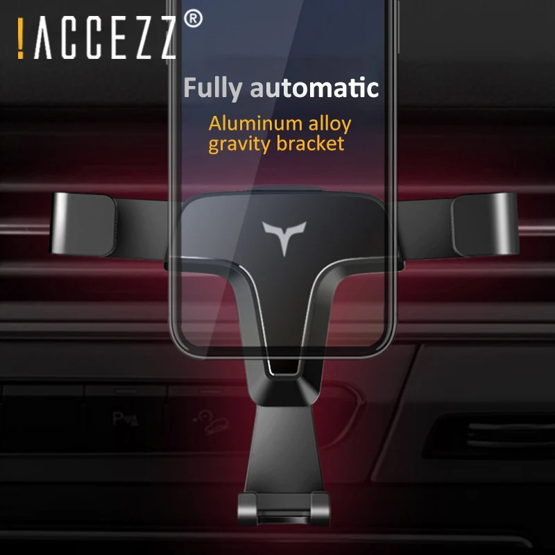 ! ACCEZZ Алюминиевый сплав 360 градусов авто регулируемое крепление на