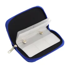 Черный MMC CF хранения карт памяти сумка держатель для карт Чехол кошелек