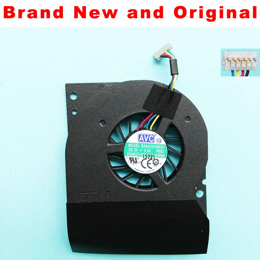 

New Original cpu fan for AVC BAAA0508R5H P003 DC5V 0.5A 4 line notebook graphics system cooling fan cooler