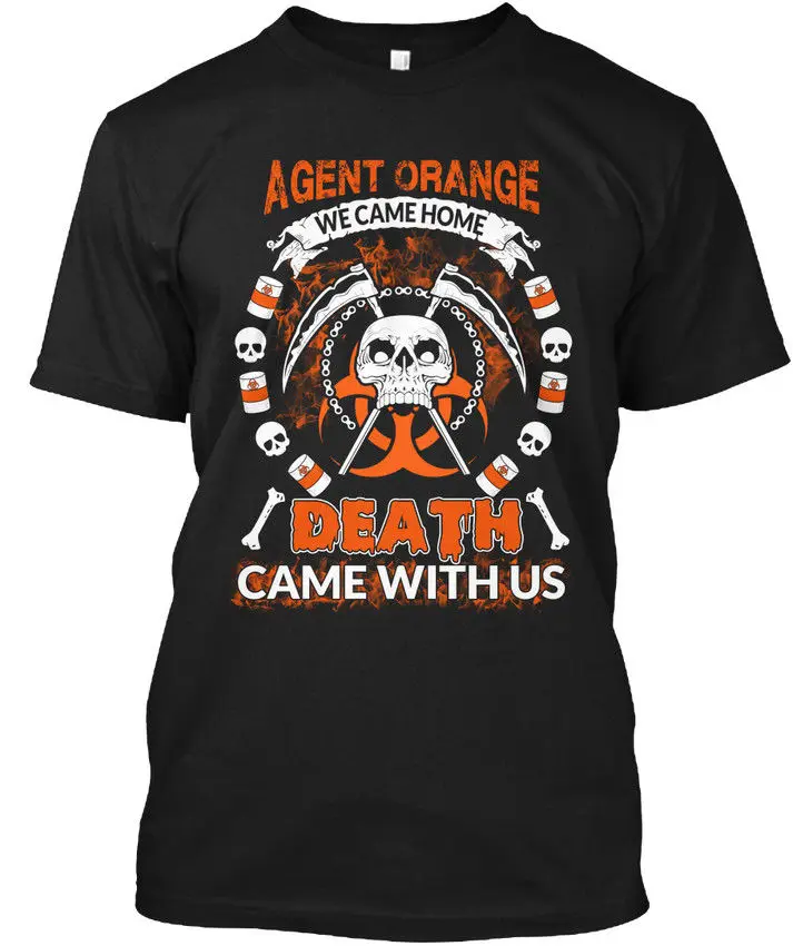 Agent Orange We Came Home Death With Us popular Tagless Tee T Shirt-in ...