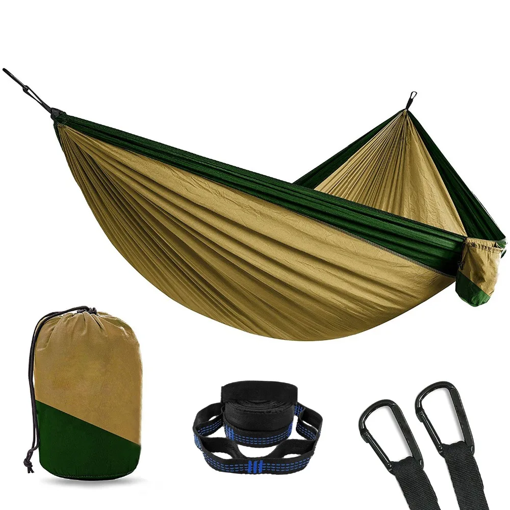 Portable Double Person Parachute Hammock Swing Indoor Outdoor Leisure Camping Hang Bed Garden hamak Sleeping hamac 300*200cm Portable Double Person Parachute Hammock Swing Indoor Outdoor Leisure Camping Hang Bed Garden hamak Sleeping hamac 300*200cm