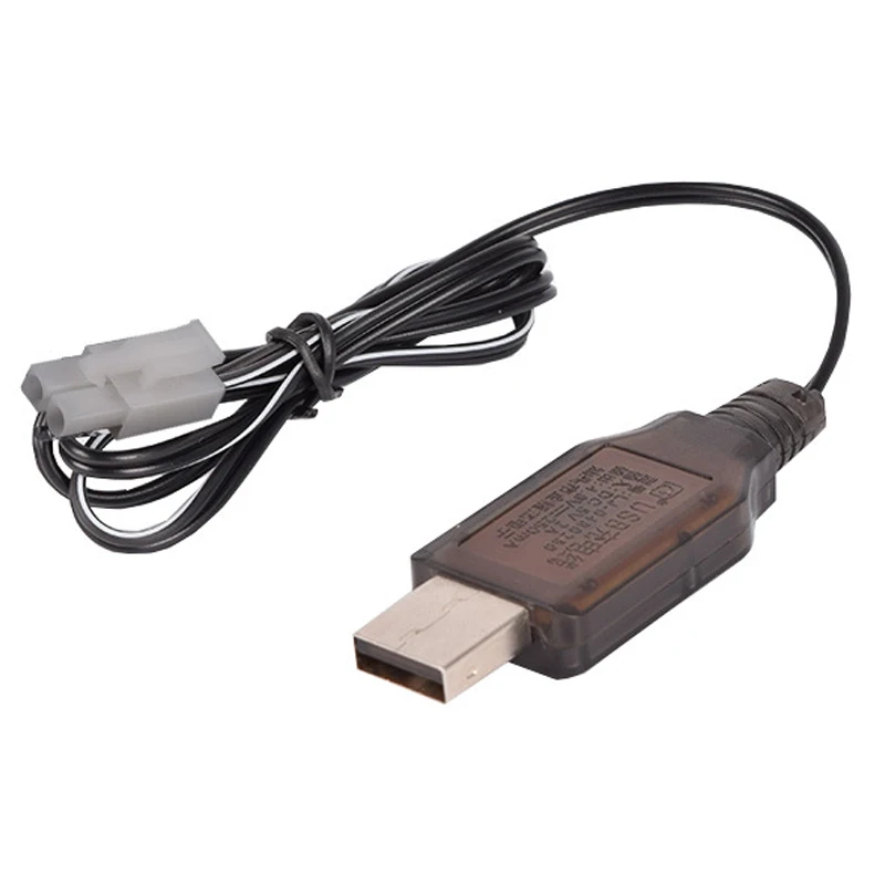 4,8 V зарядное устройство USB Ni-Cd/Ni-MH зарядное устройство игрушки RC деформационный автомобиль корабль Робот Запчасти EL-2P/JST-2P/L6.2-2P/3,5 мм/SM-2P - Цвет: L6.2-2P