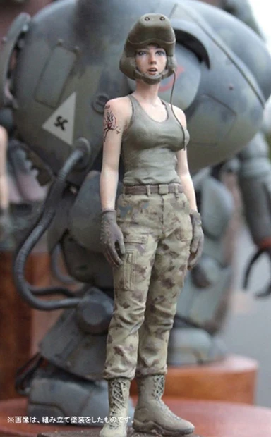 

GK 1/20 Ma.K Female Pilot F005 Garage Resin Figure Model Kit