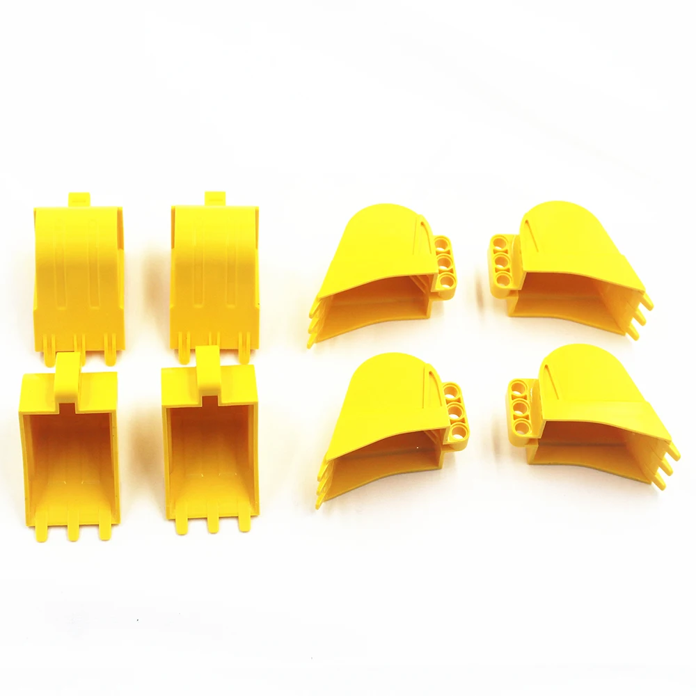 Конструктор MOC Technic 4 шт. лопата 4x5x7 Вт/4 85 отверстий совместим с lego игрушка для