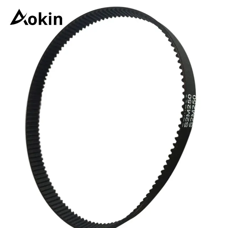 3D Printer Parts GT2 Closed Loop Timing Belt Rubber 2GT 6mm 110 112 122 158 200 280 300 400 610 852 mm Synchronous Belts Part