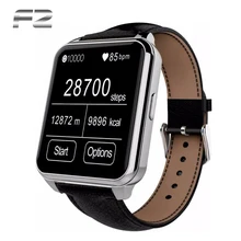 2015 NEUE Bluetooth Smart Uhr F2 IP66 Wasserdicht IPS Bildschirm smartwatch für apple iphone android samsung sony LG HTC handy