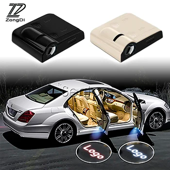 

2pcs Car Door Welcome Light For Fiat 500 Punto Alfa Romeo 159 Ford Focus 2 1 3 Fiesta Mondeo Fusion Ranger Ecosport Accessories