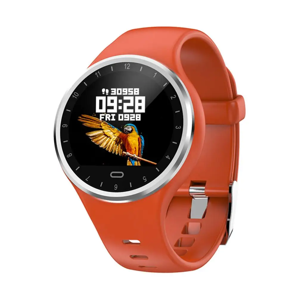 Смарт-браслет M8, измеритель артериального давления, пульсометр, Bluetooth, фитнес-часы amazfit bip, Смарт-часы, ip68, Смарт-часы - Цвет: Orange