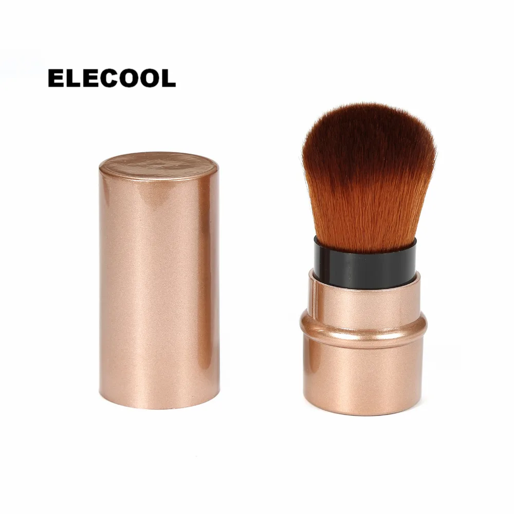 

ELECOOL Retractable Makeup Brushes Face Powder Foundation Concealer Bronzer Kabuki Blush Brush Cosmetic Makeup Tools