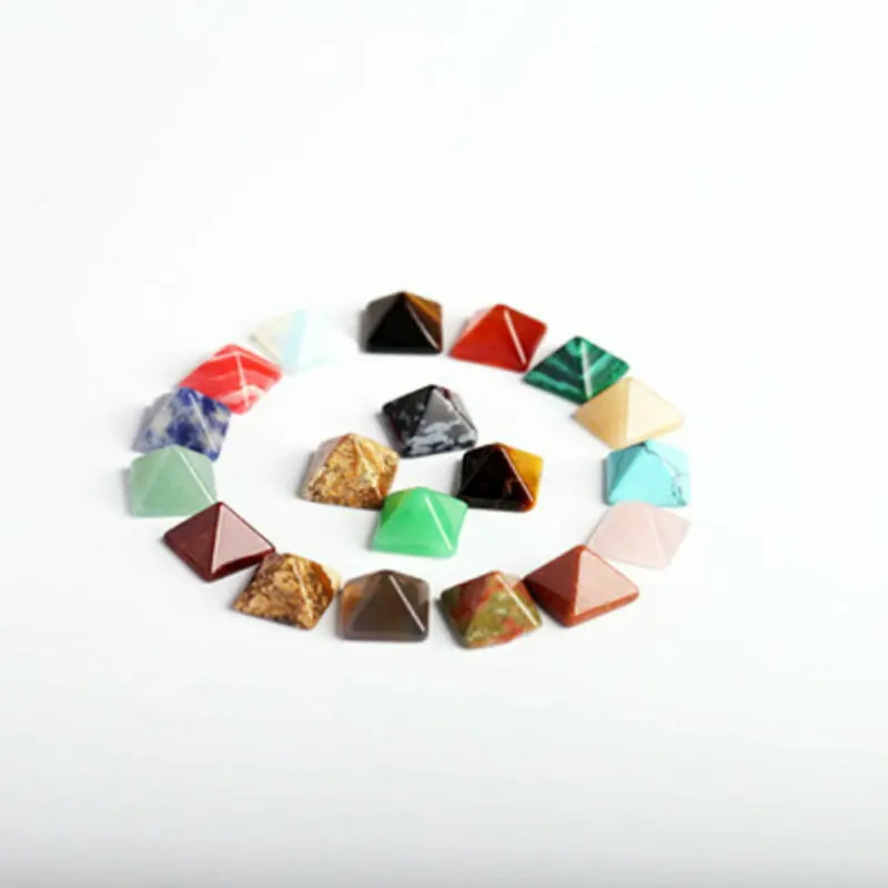 Pyramid Healing Crystal Crafts Black Natural Obsidian Quartz Gift Home Decor Beautiful Lustrous Surface Drop Shipping | Украшения и