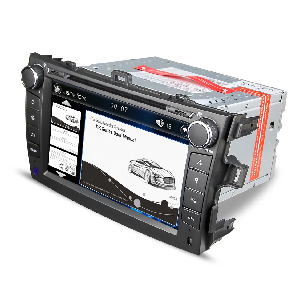 Excellent Eunavi 2 din 8 inch car dvd player radio 2din gps navigation for Toyota Corolla 2008 2009 2010 2011 stereo in dash with usb swc 1 Excellent Eunavi 2 din 8 inch car dvd player radio 2din gps navigation for Toyota Corolla 2008 2009 2010 2011 stereo in dash with usb swc 1