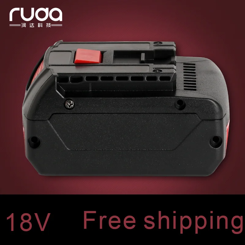 

Runda 3000mAh 18V Li-ion Battery for Bosch Drill BAT609 BAT618 Power Tool Rechargeable Batteries(China)