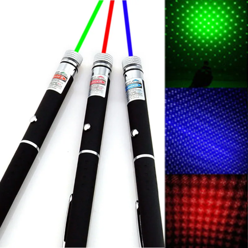 

High Power Red/Blue Violet /Green Laser 5mW Laser Pointer Pen Visible Beam Light Powerful For Teaching