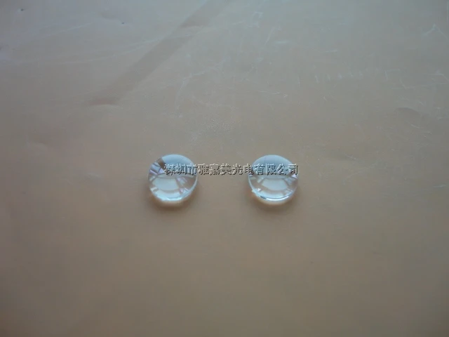 

power LED optical lens diameter 7.0mm Double Convex lens 1W 3W 5W Lens ,Laser light lenses