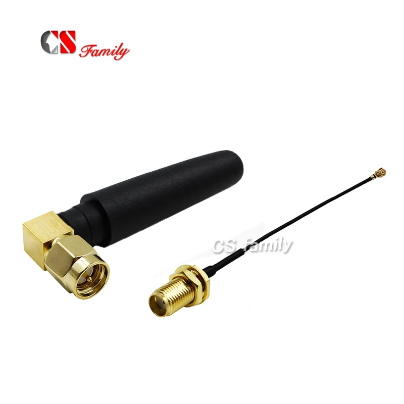NEW WIFI Rubber Duck Antenna PIGTAIL with 1pc ipex to sma cable 100mm | Мобильные телефоны и аксессуары
