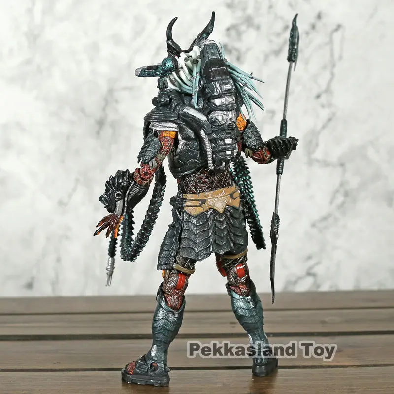 NECA Predator Scale Deluxe Clan Leader фигурка игрушки куклы Brinquedos figuals украшения коллекционные модели подарок