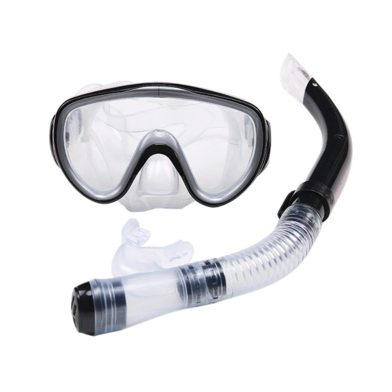 2018 Snorkeling Goggle Underwater Mask Breathing Tube PVC PC Eco