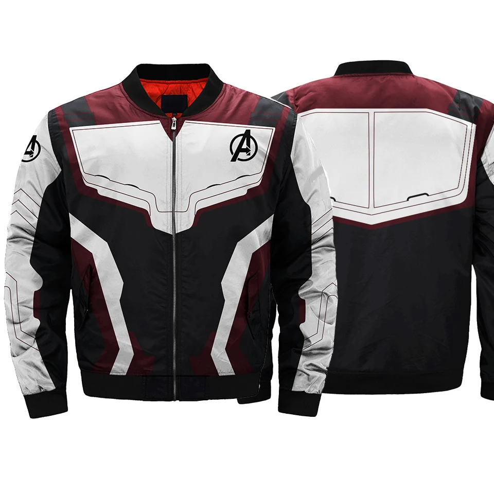 Avengers Endgame Jacket Cosplay Costumes Quantum Realm Advanced Tech Hoodie Women Sweatshirt Hoodies Iron Men Avengers 4 Coat