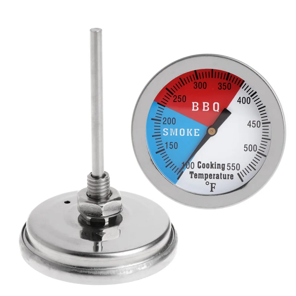 

ANENG BBQ Grill Meat Thermometer Temperature Gauge Fahrenheit 550F Stainless Steel 304