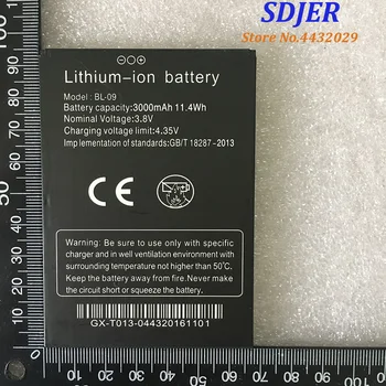

100% New For THL T9 Pro 3000mAh Battery BL-09 for THL T9 Pro Mobile Phones Smartphone Replacement Battery