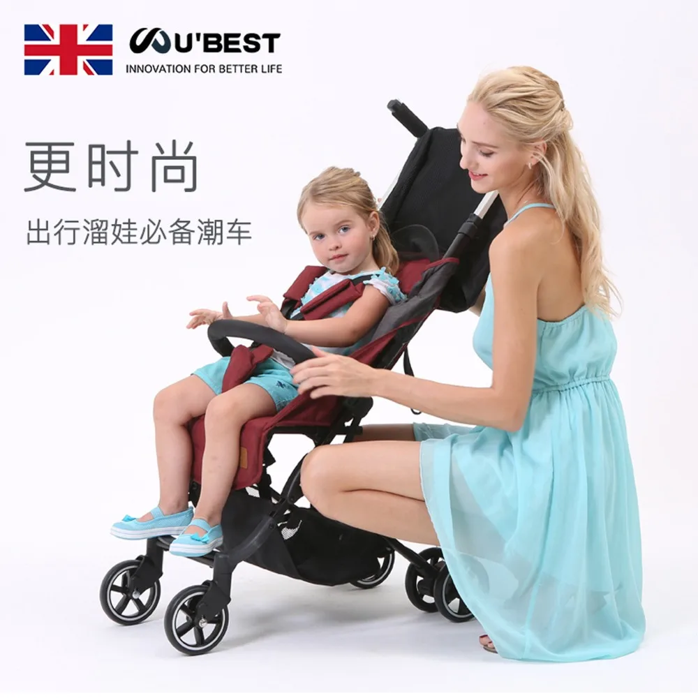  Baby stroller light umbrella can sit reclining folding portable baby stroller baby stroller