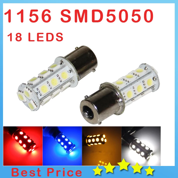 1 шт. 1156 382 BA15S p21w 1157 BAY15D p21/5 Вт bay15d PY21W светодиодный светильник лампа 18 smd 5050 стоп
