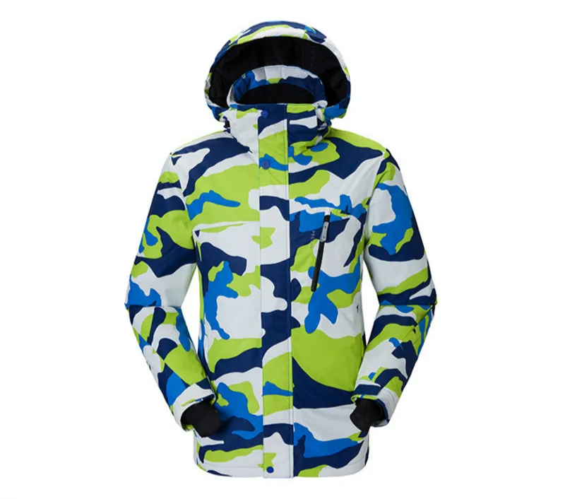 Men's new warm windproof waterproof hiking ski suit assault jacket cotton suit mountaineering