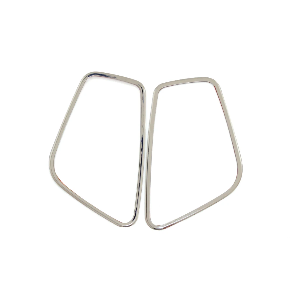 

2PCS Stainless Steel interior A column control acoustics meshes decorative box For Opel VAUXHALL ASTRA J