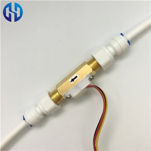 -BG1-4 water brass hall flow rate sensor meter  (22)