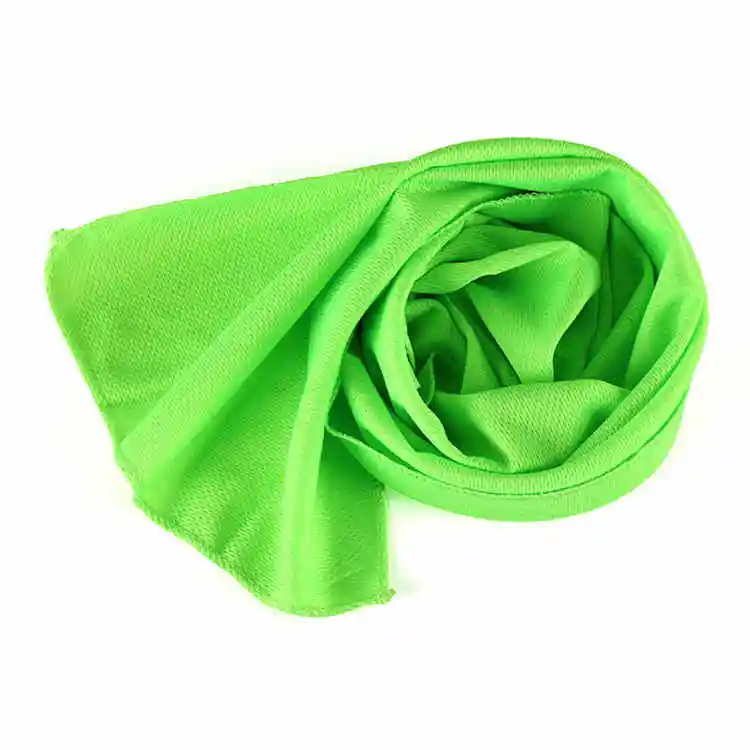 1pcs 30*90cm Solid Color Men Women Cool Sport Sweat Absorbing Towel Ice Cooling Gym Face Towels toalla Gift 42153 - Цвет: F