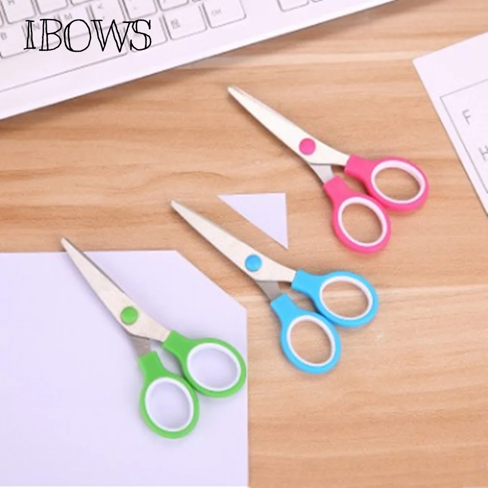 1Pcs Cute Tool DIY Student Scissors Paper Cutting Art Office School Supplies Kids Stationery DIY