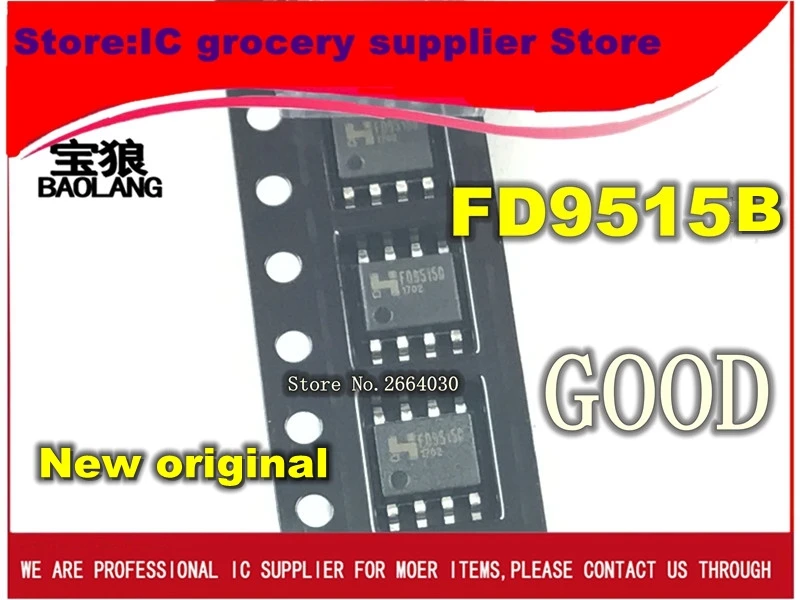 Новые и оригинальные FD9515B FD9515 SOP8 IC 30 шт. бесплатная доставка | Электроника