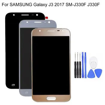 

LCD Display Touch Screen Digitizer Replacement For Samsung Galaxy J3 2017J330F Touch Sensor Touchscreen Glass Front Glass +Tools