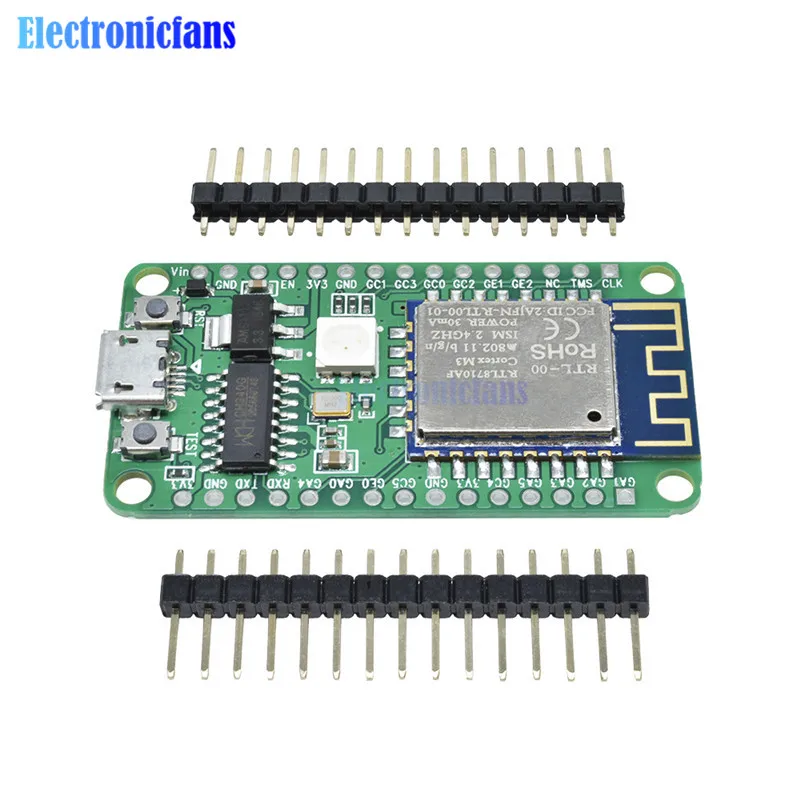 1 шт. Nodemcu RTL8710 WiFi беспроводной модуль приемопередатчика тест плата передатчик