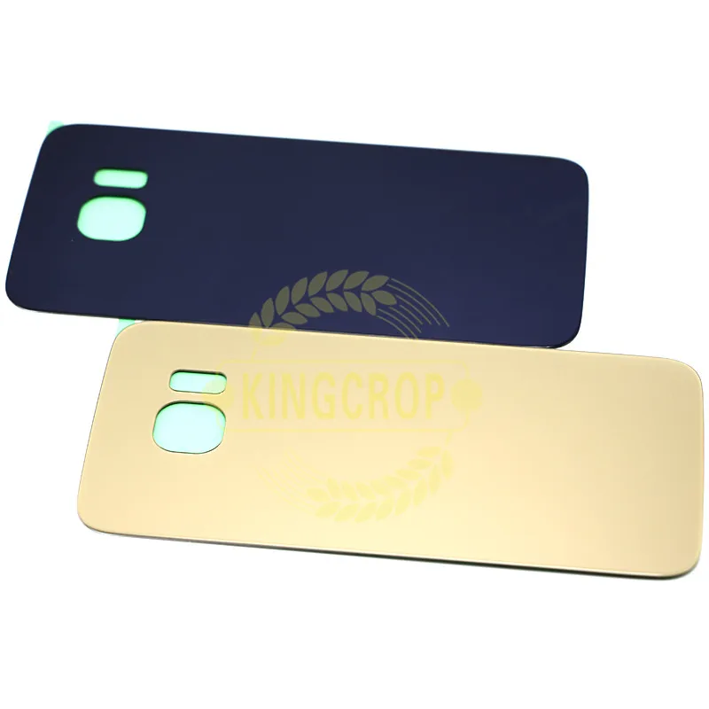 Крышка батарейного отсека для Samsung Galaxy S6 edge G925I G925 G925fGlass задняя крышка запасная